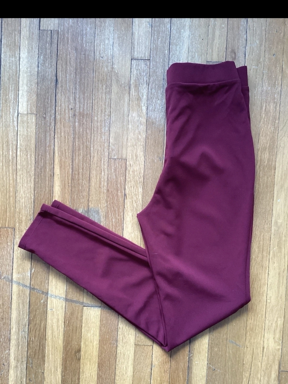Forever 21 Girls Burgundy Leggings